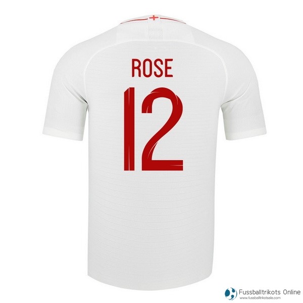 England Trikot Heim Rose 2018 Weiß Fussballtrikots Günstig